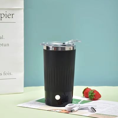 500ml Electric Lazy Coffee Cup Automatic Self Stirring Tumbler Stainless Steel Mixing Mug