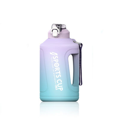 50oz Large Capacity Gradient Color PP Plastic Water Cup for Outdoor Sports and Fitness