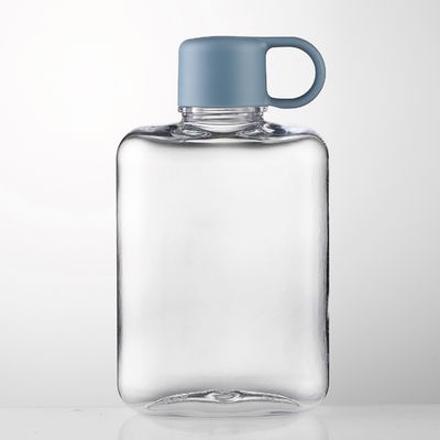 TOUR Portable 360ml 500ml Clear Transparent Water Bottle with Rope and Sample Provide