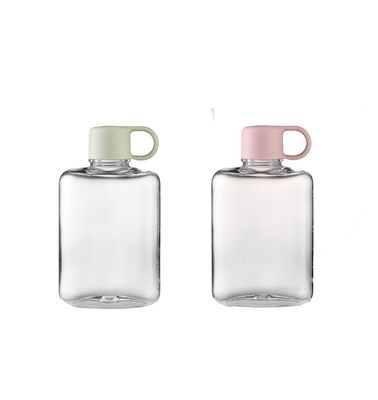 Applicable for Boiling Water Eco Friendly 360ml/500ml Gift Clear Square Water Bottle