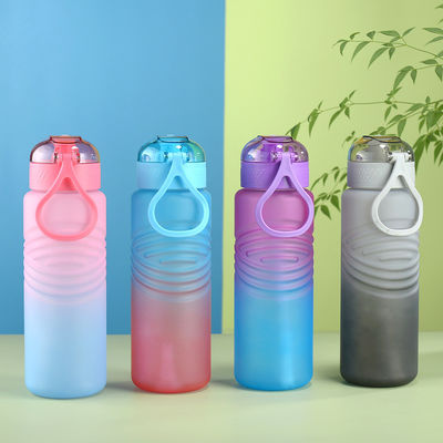 Stay Hydrated on the Go with this Large Capacity 1000ml Gradient Color Water Cup