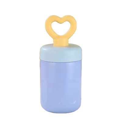 420ml Modern Design Portable Travel Thermos Cup with Heart Handle and Vacuum Tumblers