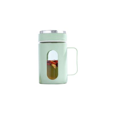 500ml Glass Exquisite Gift Student Simple Leak Proof Office Cup Water Bottles With lid And Handle