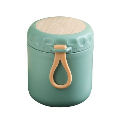 Portable 400ml 304 Food Grade Stainless Steel Insulated Soup Cup with Wide Mouth and Spoon