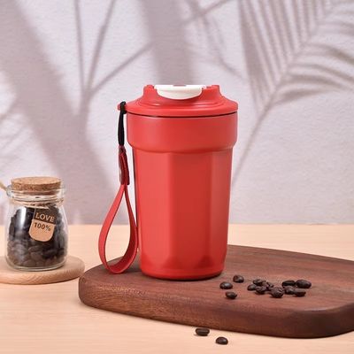 Custom Logo Mugs Stainless Steel Tumbler 420ml with Lid and None Accessories