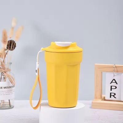 Custom Logo Mugs Stainless Steel Tumbler 420ml with Lid and None Accessories