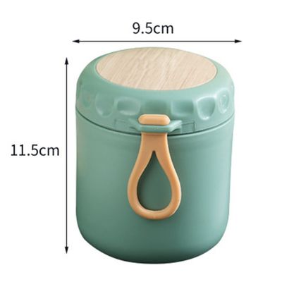Insulated Breakfast Cup Food Jar 400ml Cute Design Style Thermos Lunch Box with Spoon