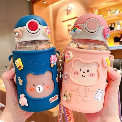 Reusable Children Kids School Plastic Water Bottle Ideal for Back to School Occasions