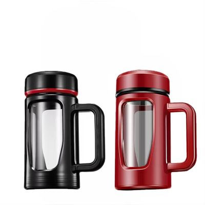 CLASSIC Design Style Unbreakable Double Wall Tea Infuser Water Bottle for Easy Travel