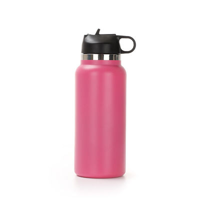 Excellent Custom 32oz Wide Mouth Stainless Steel Water Bottle for Eco-Friendly Living