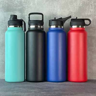 Colorful Stainless Steel Water Bottle Eco-Friendly Safety Double Wall Vacuum Insulated