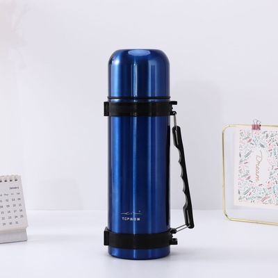 40oz 60oz Stainless Steel Kettle Custom Pattern Leakproof Portable Water Bottle for Home