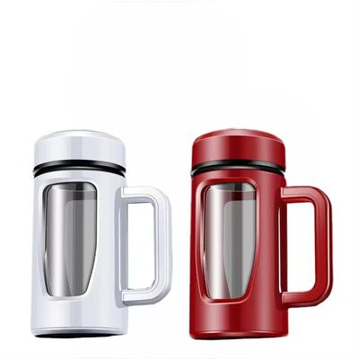 Customized Logo Acceptable High Borosilicate Glass Personalized Reusable Water Bottle