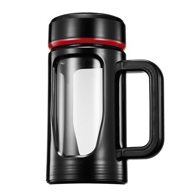 Customized Logo Acceptable High Borosilicate Glass Personalized Reusable Water Bottle