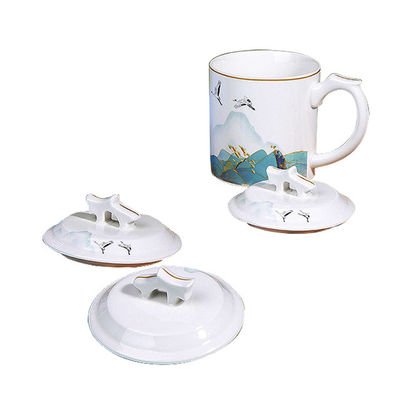 Elegant Custom Reinforced Sublimation Mum Gift Travel Coffee Mug Reusable Cup with Hand Grip