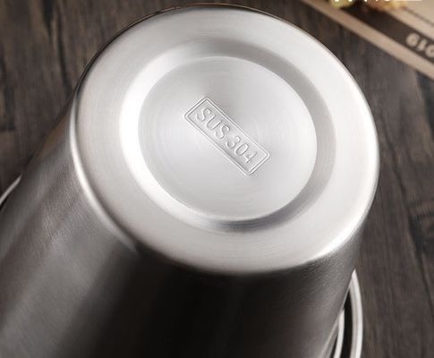 304 Stainless Steel Ice Bucket for Beer and Champagne Gold Mini Fries Snack Pail