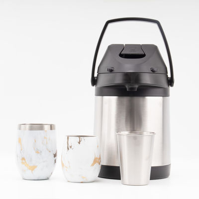 Vacuum Flasks Thermoses Custom Logo Stainless Steel Coffee Dispenser Airpot Thermos Flask