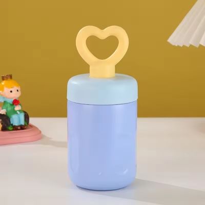 Modern Design 316 Stainless Steel Vacuum Tumblers Coffee Mug With Heart Handle 420ml