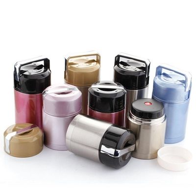 Production Vacuum Flasks Custom Logo Double Wall Food Jar 500ML for Sustainable Lunch