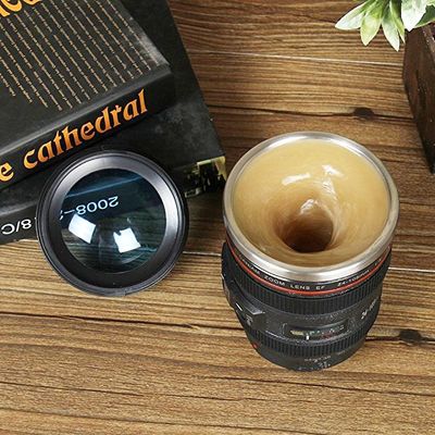 253.4g Automatic Rotary Stirring Travel Photographer Bottle with Attractive Design