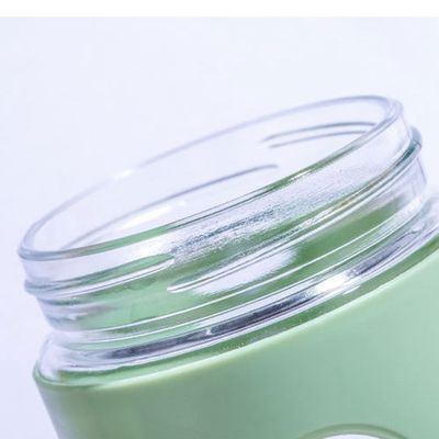 Office Scented Tea Coffee Mug 500ml Glass Cup with Customized Color Lid and Handle