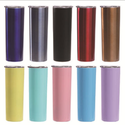 Durable 304 Stainless Steel Travel Mug with Insulated Straw and Customizable Capacity