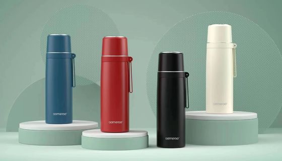 500ml Stainless Steel Water Bottle with Portable Double-wall Insulation and Custom Logo