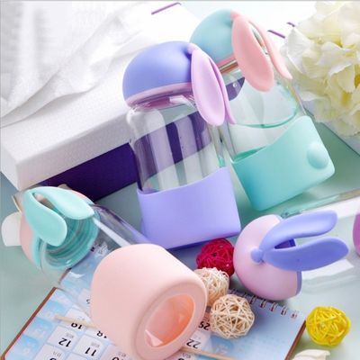 Daily Life Home Children Cute Rabbit Ear Cup with 340ML Capacity and Custom Logo