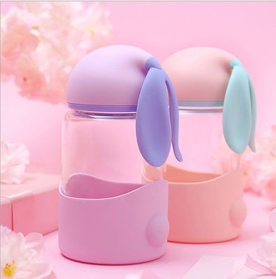 Daily Life Home Children Cute Rabbit Ear Cup with 340ML Capacity and Custom Logo