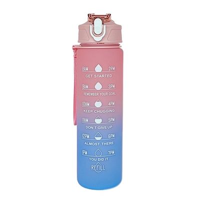 Modern Design Plastic Shaker Bottles 30 oz Capacity BPA-free and Anti-corrosion Coating Not Equipped