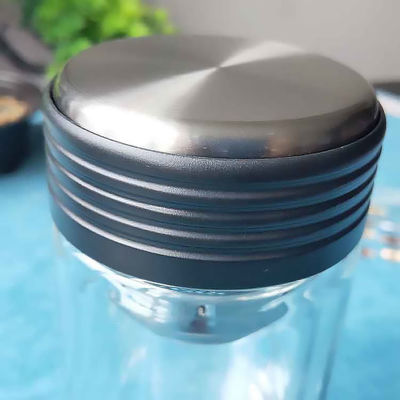 400ml Capacity Custom Vacuum Insulated Sublimation Blank Glass Water Bottle for Men