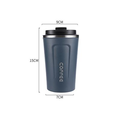 Travel in Style with This Colorful Stainless Steel Coffee Mug 380ml/ 500ml Capacity