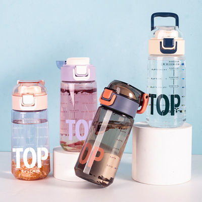 480ml Tritan Plastic Water Bottle with Applicable Boiling Water and Time Stamp