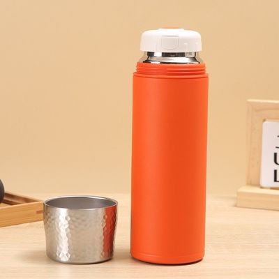 316 Stainless Steel Spring Cap Cup Leak-proof Portable Student Outdoor Thermos With Cap