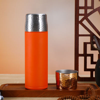 316 Stainless Steel Spring Cap Cup Leak-proof Portable Student Outdoor Thermos With Cap