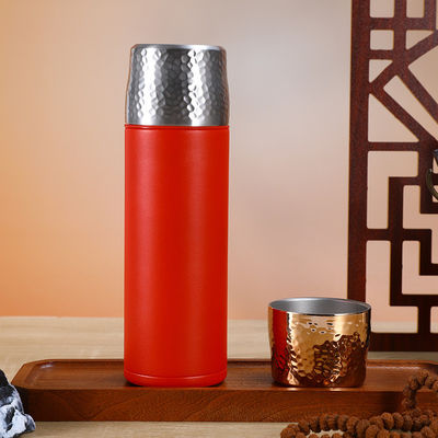 316 Stainless Steel Spring Cap Cup Leak-proof Portable Student Outdoor Thermos With Cap