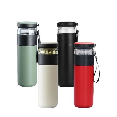 Portable 304 Stainless Steel Insulated Water Bottle with Custom Logo and Color Options