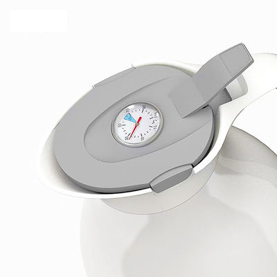 Temperature Display Glass Light Weight Milk Jug with Large Capacity and Modern Design