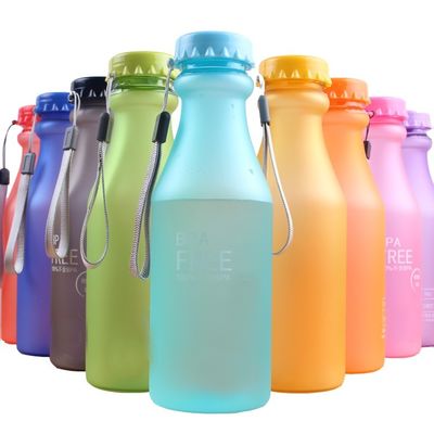 Customized Color 550ml Capacity BPA-free Sealed Portable Water Bottles for Students