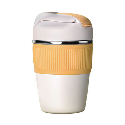 350ml 480ml Cute Double Wall Travel Mug Coffee Insulated Tumbler Vacuum Thermal Cup With Straw