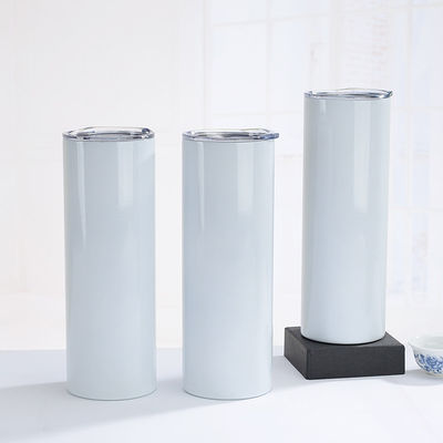 Choice Double Wall Stainless Steel Vacuum Insulated 20oz 30oz Straight Skinny Sublimation Tumbler With Straw