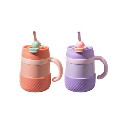 Take Your Drinks Anywhere With HANDGRIP Stainless Steel Vacuum Flask Cup And Flip Lid