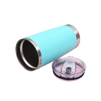 Custom Colorful 20oz Double-wall Stainless Steel Vacuum Insulated Leakproof Glass With Lid