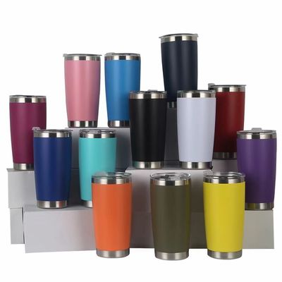 Custom Colorful 20oz Double-wall Stainless Steel Vacuum Insulated Glass With Lid