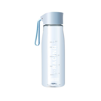 Easy Carry 500ml 650ml Plastic Water Bottle Custom Logo Colorful with Rope