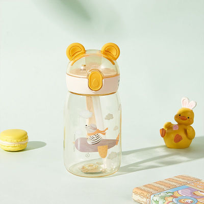 500ml 650ml Plastic Cup Eco Friendly Cartoon Water Bottle for Applicable Boiling Water