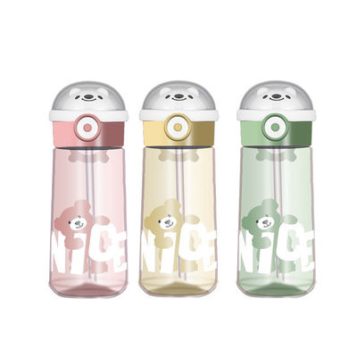 Straw Type 480ml/620ml Children Plastic Water Cup for Gym Sport Travel Camping Hiking
