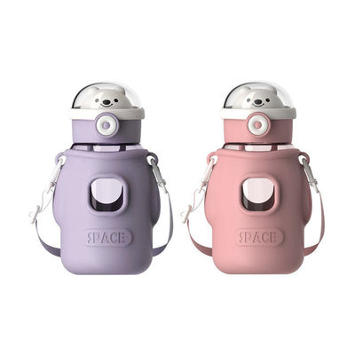Student Water Bottle for Students Body Material Tritan Suction Mouth Three-Piece Set