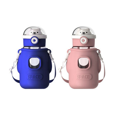 Student Water Bottle for Students Body Material Tritan Suction Mouth Three-Piece Set