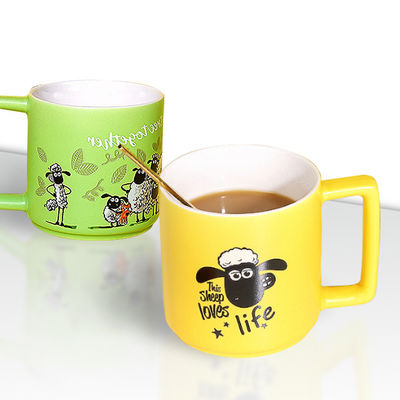 Customized Logo Acceptable Sublimation Blank Latte Modern Coffee Luxury Porcelain Mugs for Boyfriend